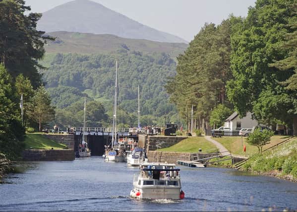 In and around Kytra Lock, On the Caledonian Canal