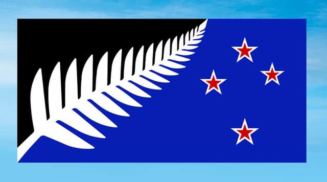 This new design will go head-to-head against the current flag in a national vote in March. Picture: New Zealand Government