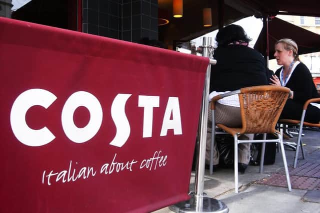 Costa is the UK's largest coffee chain with almost 2,000 branches. Picture: Newscast/PA Wire