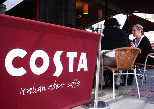 Costa is the UK's largest coffee chain with almost 2,000 branches. Picture: Newscast/PA Wire