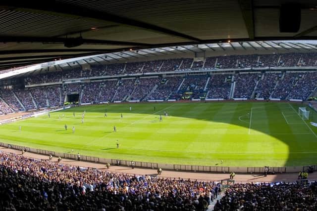 Scotland's national stadium will host the April showdown between Rangers and Peterhead. Picture: SNS