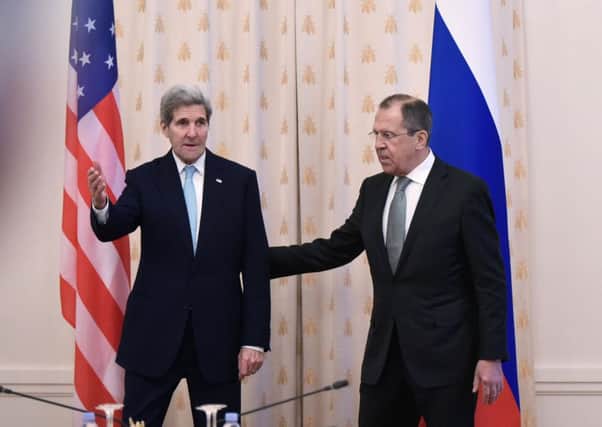 John Kerrys agenda includes Syria, IS and Ukraine. Picture: AP