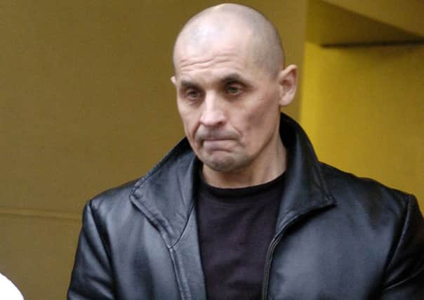 Lithunanian Vitas Plytnykas, 41, who denies involvement in the torture, killing and mutilation of Jolanta Bledaite, 35. Picture: Ian Rutherford