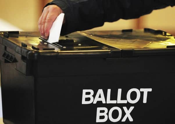 Voters will go to the ballot box today. Picture: TSPL