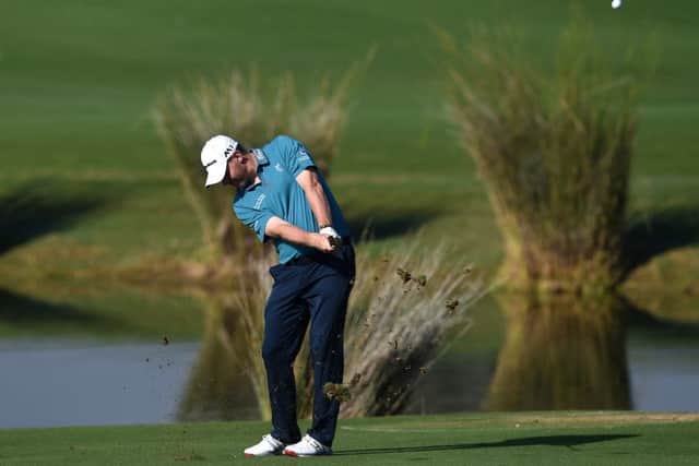 Stephen  Gallacher admits he will struggle to repeat his dream appearance in the Ryder Cup but is aiming for a stronger 2016 season. Picture: AFP/Getty Images
