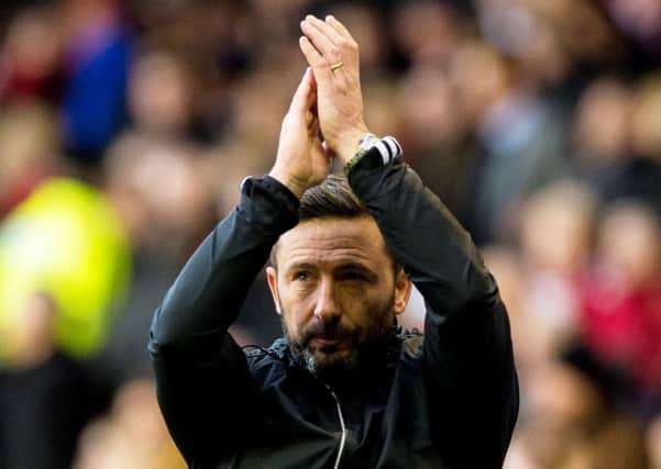 Aberdeen boss Derek McInnes has rejected informal approaches from other clubs for his services. Picture: SNS Group