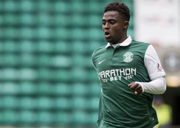 Islam Feruz has saw little time on the park since his switch to Hibernian. Picture: SNS