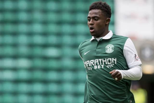 Islam Feruz has saw little time on the park since his switch to Hibernian. Picture: SNS