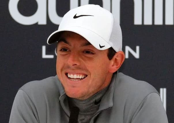 RoryMcIlroy is thrilled to be golfer of the year again despite injury setbacks. Picture: Contributed