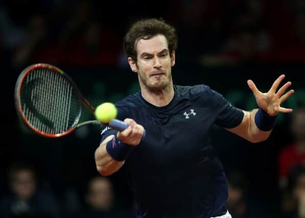 Andy Murray is prepared to leave the Australian Open early if necessary to attend the birth of his first child. Picture: Andrew Milligan/PA Wire.