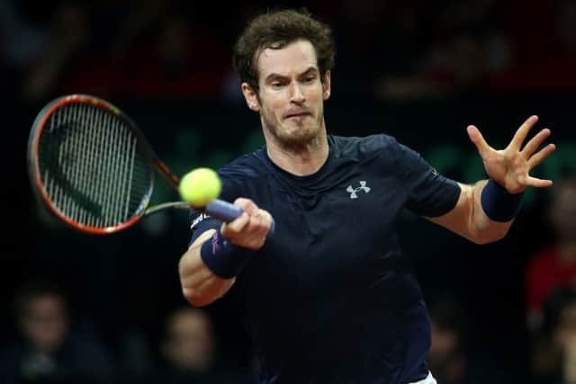 Andy Murray is prepared to leave the Australian Open early if necessary to attend the birth of his first child. Picture: Andrew Milligan/PA Wire.