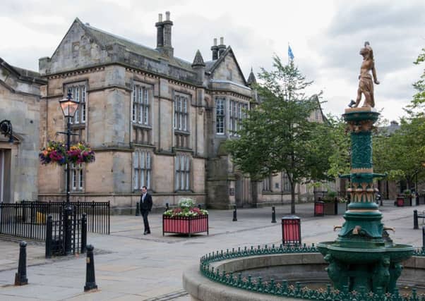 The closure of courts, like Haddington Sheriff Court, opens the door to more arbitration. Picture: Andrew O'Brien