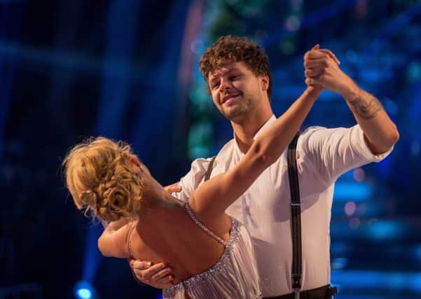 Jay McGuinness and Aliona Vilani are Strictly finalists. Picture: PA