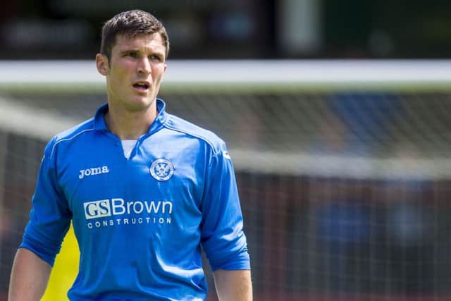 John Sutton has not scored for St Johnstone since the opening day of the season. Picture: Craig Foy/SNS