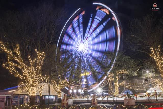 The Bomber is already proving a popular attraction at Aberdeen's Christmas Market. Image: Norman Adams