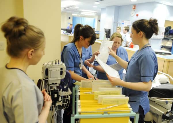 The NHS will benefit from an extra £500 million due to increase in spends in England. Picture: Greg Macvean