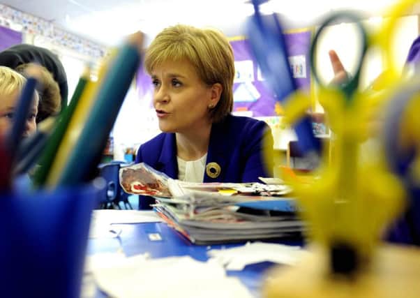 The OECD report into Scottish education and embrace by Nicola Sturgeon was filled with 'tortured and jargon-laden prose'. Picture: Lisa Ferguson