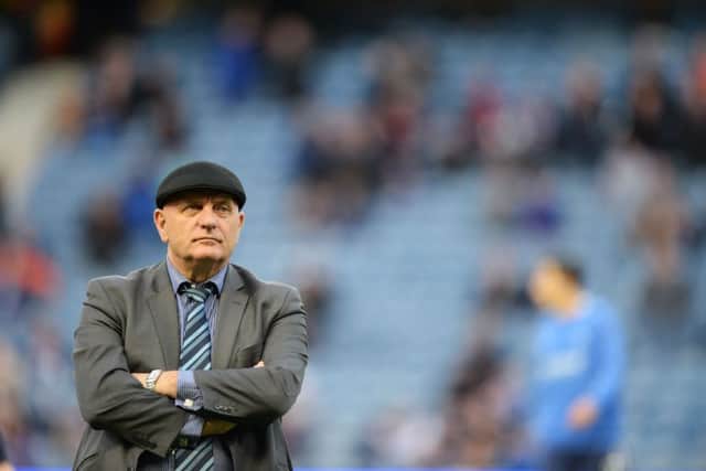 During his tenure at Forfar, Dick Campbell led his side to Ibrox to take on Rangers in the 2014-15 League 1 season, when the Loons reached the promotion play-offs. Picture: SNS