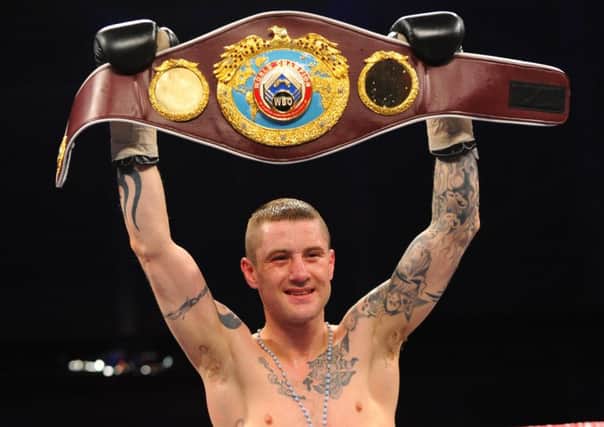 The former WBO Lightweight champion will get another chance should he win his undercard bout on the Anthony Joshua fight. Picture: Robert Perry