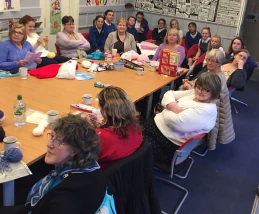 A language class organised by Lingo Flamingo takes place in Denny, Stirlingshire