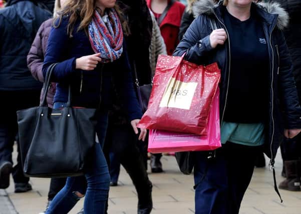 Shoppers will be braving the crowds to hunt for last-minute bargains in the run-up to Christmas. Picture: Lisa Ferguson