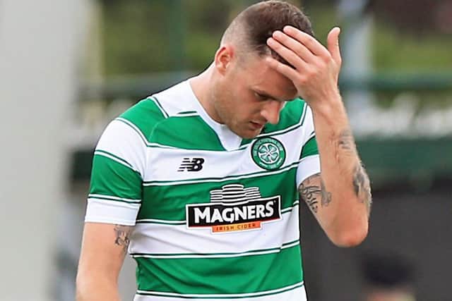 Anthony Stokes has had a hard time breaking into the Celtic team this season. Picture: Gordon Fraser