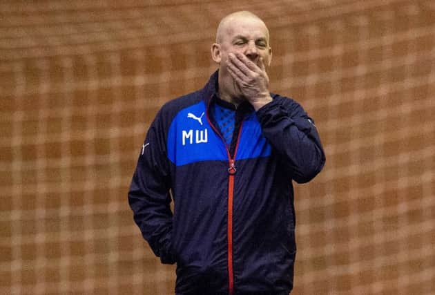 Mark Warburton believes fans are bored with the current set-up. Picture: SNS