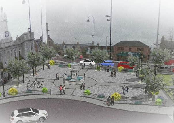 The winning design for Inverurie's town centre