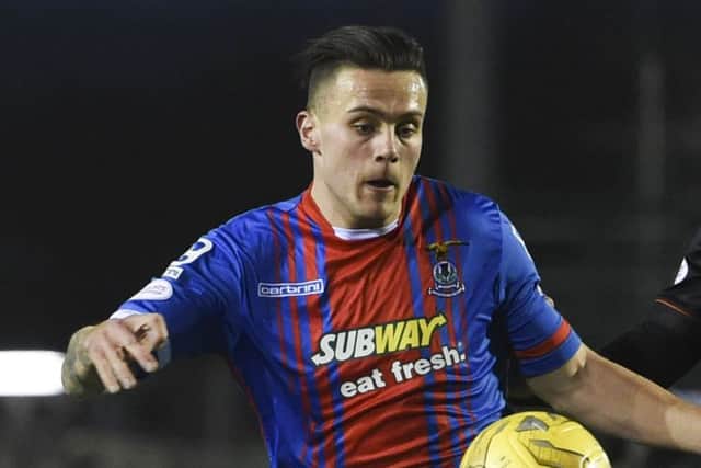 Miles Storey has been in good goalscoring form since joining the club on loan. Picture: SNS
