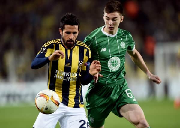 Celtic would draw the Europa League encounter 1-1 with their Turkish hosts. Picture: Getty