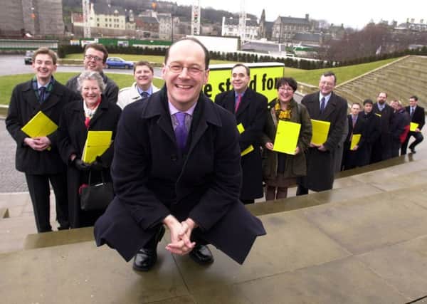 Finance secretary John Swinney MSP when he was SNP party leader. Picture: TSPL