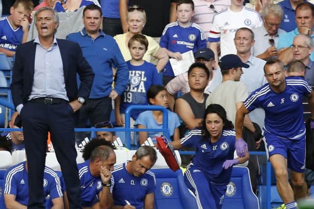 The Eva Carneiro saga was just one flashpoint that soured Mourinho's return to Stamford Bridge. Picture: AFP/Getty