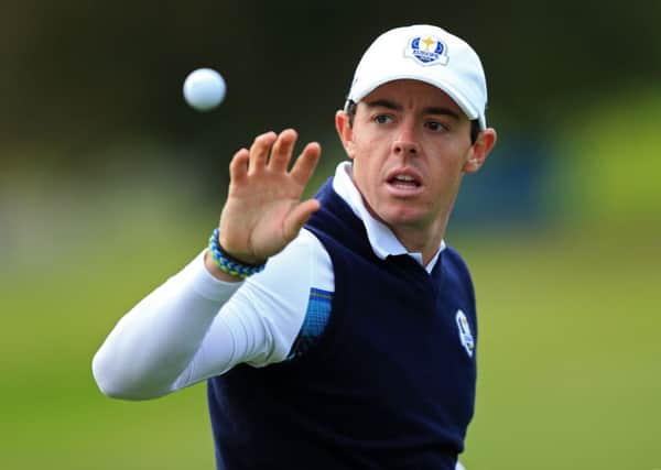 Rory McIlroy has picked up the Association of Golf Writers trophy for a third time. Picture: PA