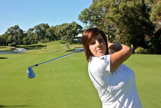 Jane Turner is bidding to win a Ladies European Tour card. Picture: Contributed