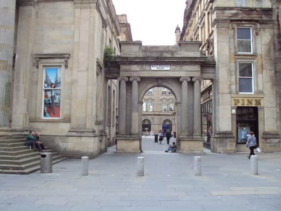 The gold was to be collected from Royal Exchange Square in Glasgow. Picture: WikiMedia
