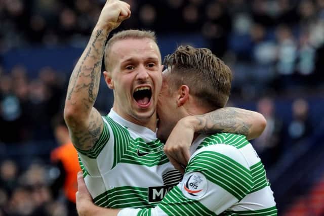 The striker is delighted to have signed a new deal at Celtic. Picture: Lisa Ferguson