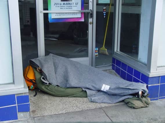 Homeless people in Scotland have a wide-ranging array of facilities available to them, from emergency aid to long-term solutions. Image: Franco Folini