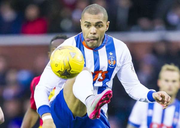 Kilmarnock striker Josh Magennis is in line to face his former club Aberdeen at Rugby Park today. Picture: SNS