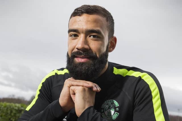 Hibernian's Liam Fontaine looks ahead to his side's forthcoming fixture against QOTS. Picture: SNS