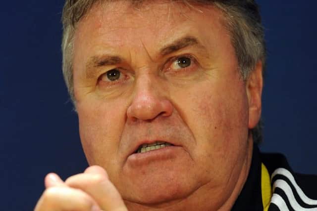 Guus Hiddink looks set to take over until the end of the season. Picture: PA
