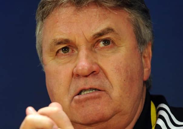 Guus Hiddink looks set to take over until the end of the season. Picture: PA