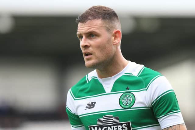 Celtic's forgotten man Anthony Stokes could be set for a shock return to Hibs alongside team mate Scott Allan, should Alan Stubbs get his way. Picture: TSPL