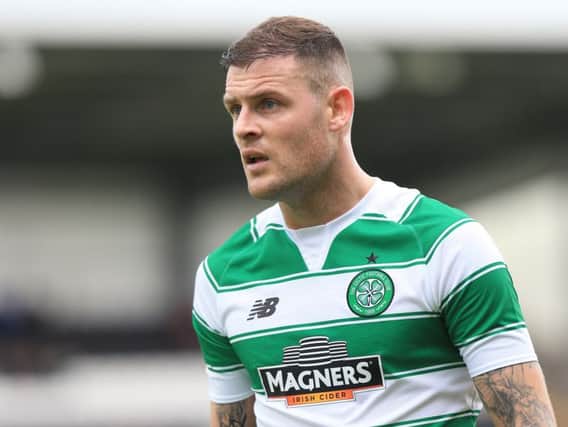 Celtic's forgotten man Anthony Stokes could be set for a shock return to Hibs alongside team mate Scott Allan, should Alan Stubbs get his way. Picture: TSPL