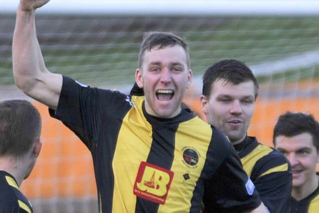 Darren Lavery netted as Berwick leapt off the bottom of the table. Picture: Stuart Cobley