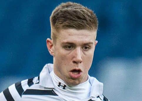 Shaun Rooney sent Dumferline six points clear at the top. Picture: SNS