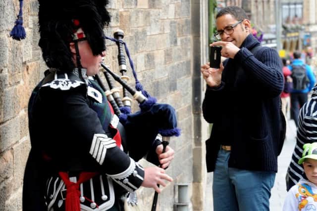 Scotland is becoming an all year-round destination fed by tourism, concerts, conferences and business activity. Picture: TSPL