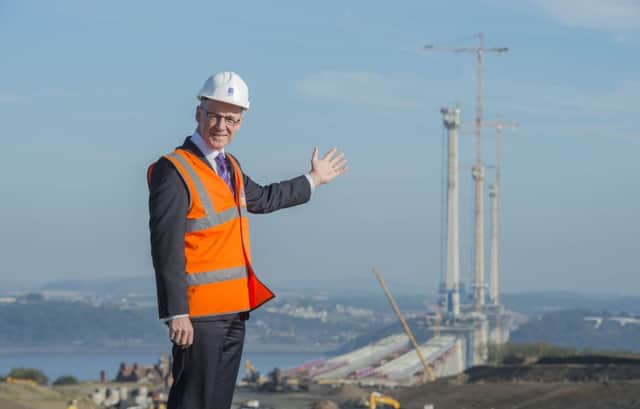 John Swinneys budget committed to infrastructure. Picture: Phil Wilkinson