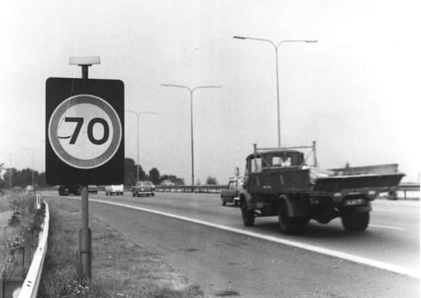 The 70mph speed limit was introduced on UK roads in 1965. Picture: Getty