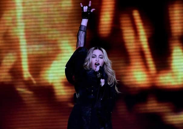 Madonna's Rebel Heart Tour 2015 at the SSE Hydro in Glasgow last night. Picture: Lisa Ferguson