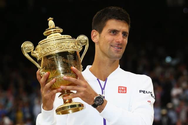 Djokovic defended his Wimbledon title with a four-set final win. Picture: Getty